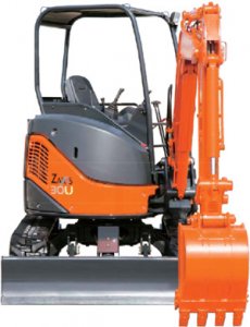 - HITACHI ZX-30U