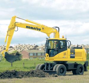  KOMATSU PW 160-7